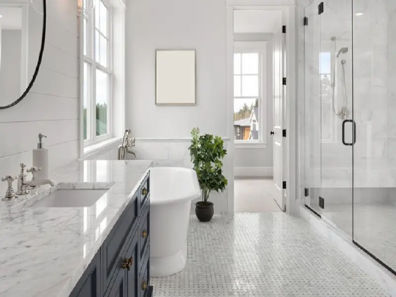 Bathroom remodel project